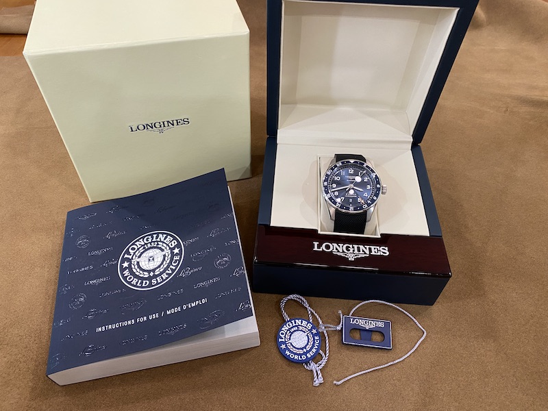 Longines Spirit Zulu Time blue GMT 2022