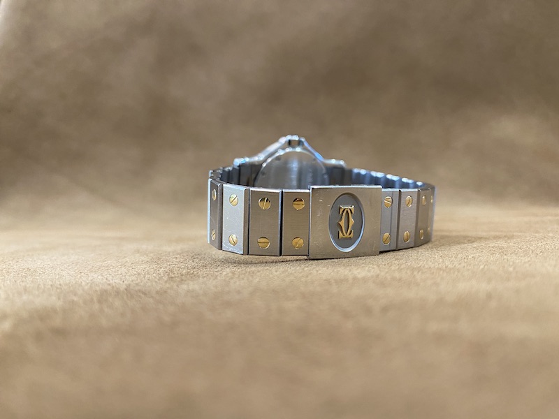 Cartier Santos Octagon two-tone 1990s