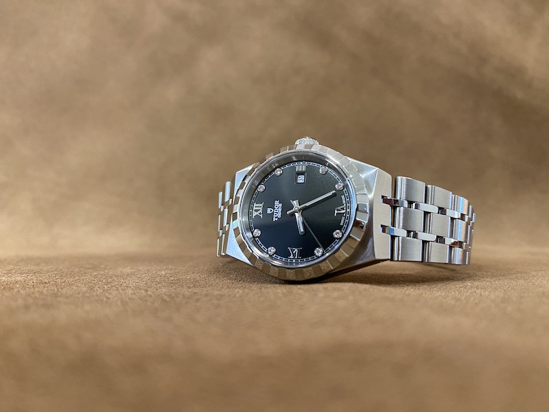 Tudor Royal black diamond dial