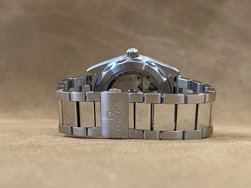 Omega Seamaster Aqua Terra black teak dial