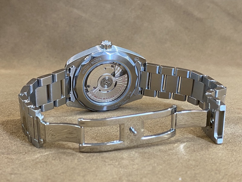 Omega Seamaster Aqua Terra black teak dial
