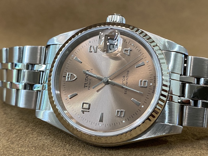 Tudor Prince Date salmon dial