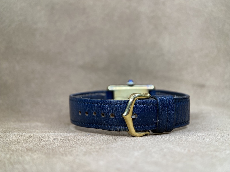 Cartier Tank Must Vermeil Lapis Lazuli dial