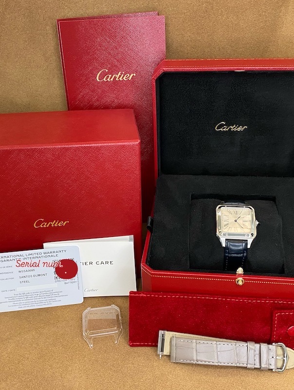Cartier Santos-Dumont Large Steel 2025