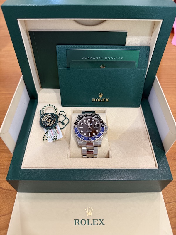 Rolex GMT Master II Batman