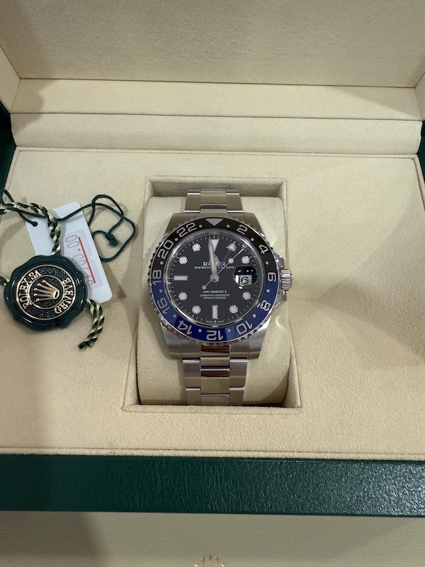 Rolex GMT Master II Batman