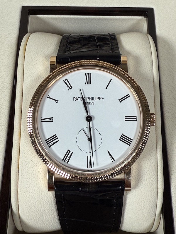 Patek Philippe Calatrava 5119R rose gold white dial