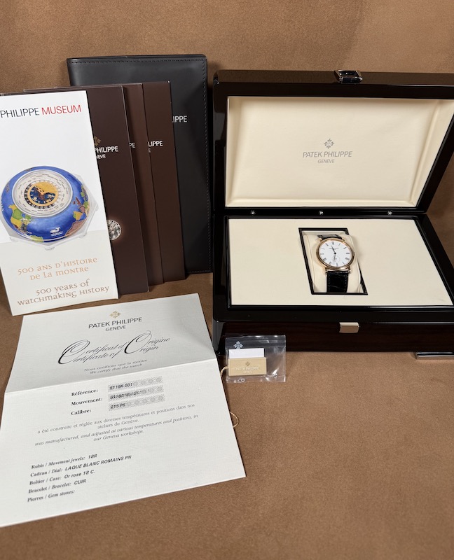 Patek Philippe Calatrava 5119R complete set