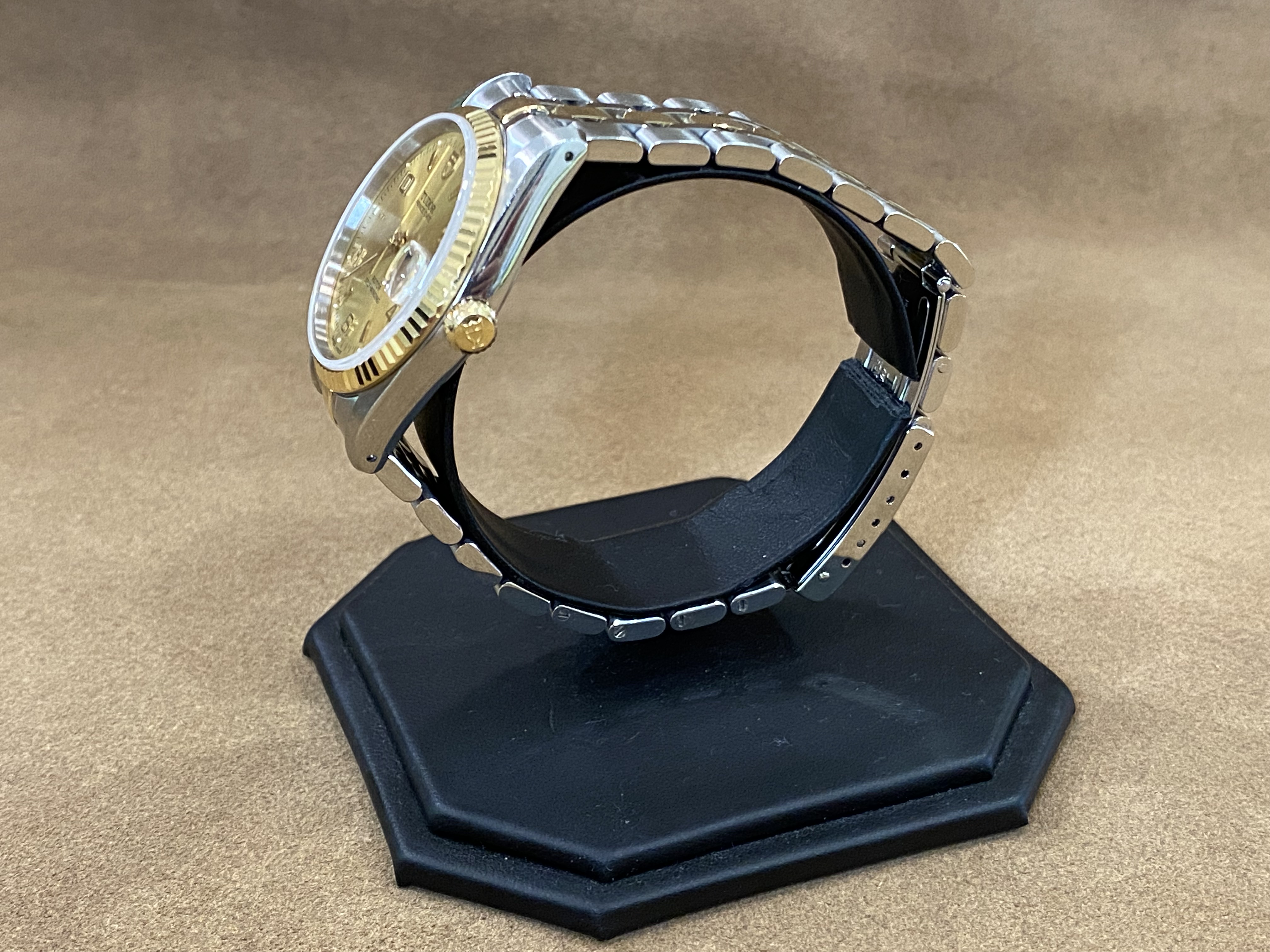 Tudor Prince Date ref 74034 champagne dial two-tone